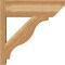 Ekena Millwork Funston Slat Rough Sawn Outlooker, Western Red Cedar, 8"W x 24"D x 24"H OUT08X24X24FST06RWR - alternate 3